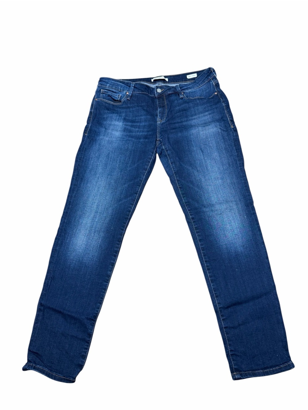 Mavi Classic Women's Dark Blue Straight-Leg Jeans